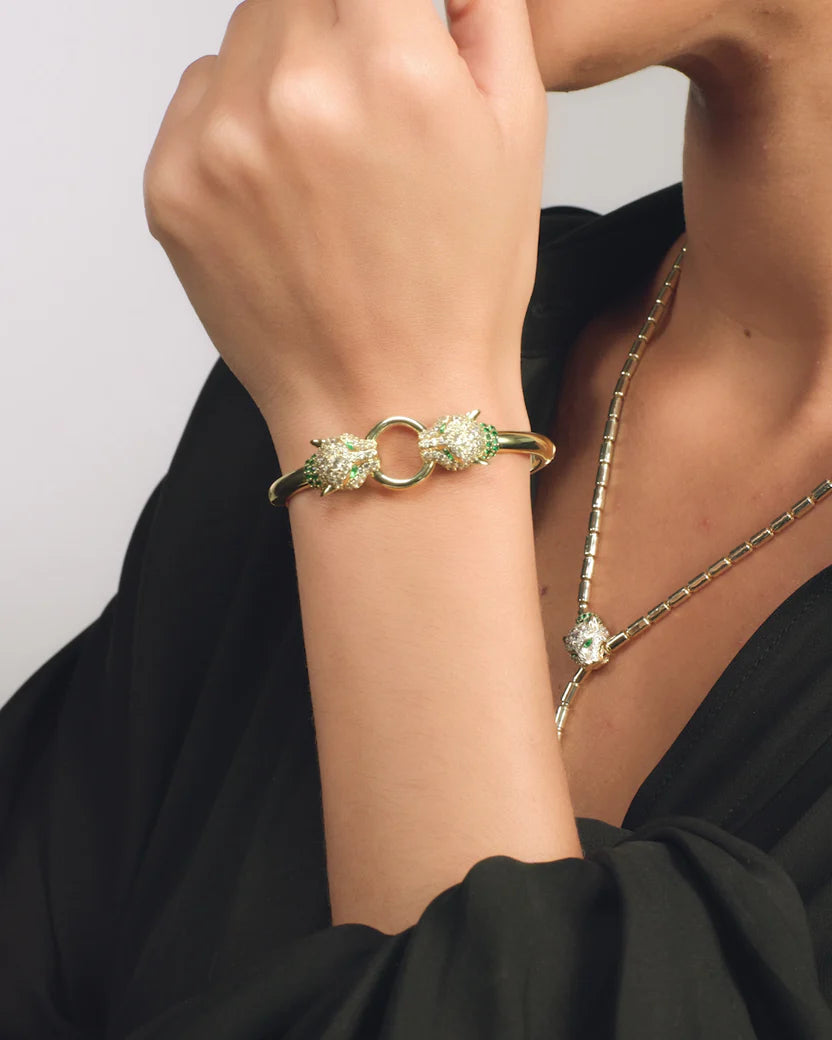 Jaguar Cuff Bracelet