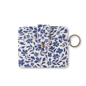 Card Wallet - Porcelain Floral