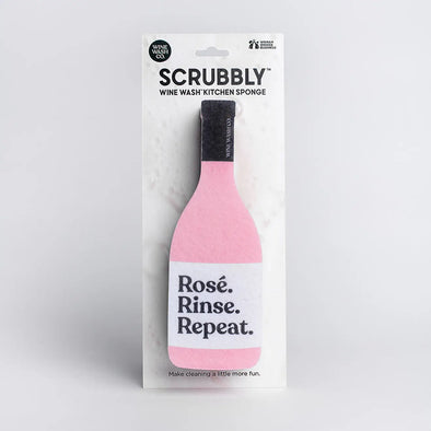 Scrubbly Sponge - Rosé Rinse Repeat