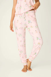 Pupcation Palms Sunnies & Sunshine Banded Pants