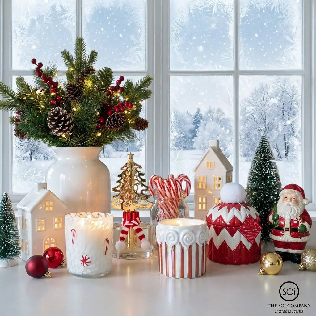Icon Candle - Peppermint & Candycane