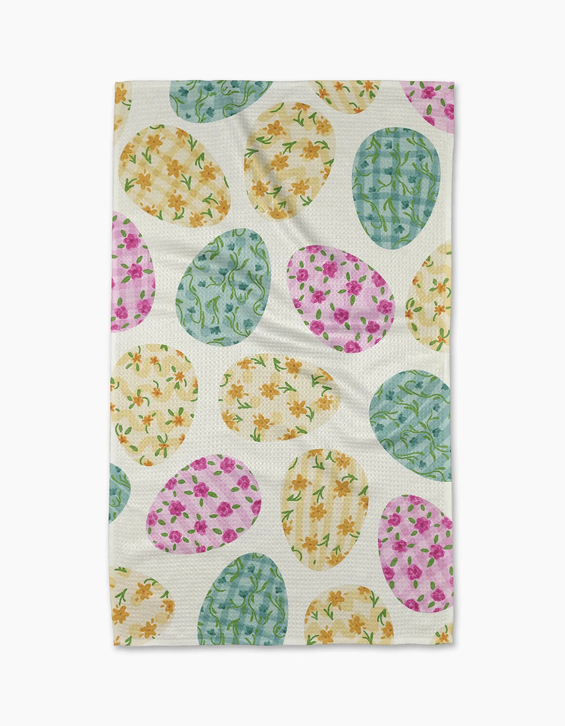 Tea Towel - Colorful Easter Eggs