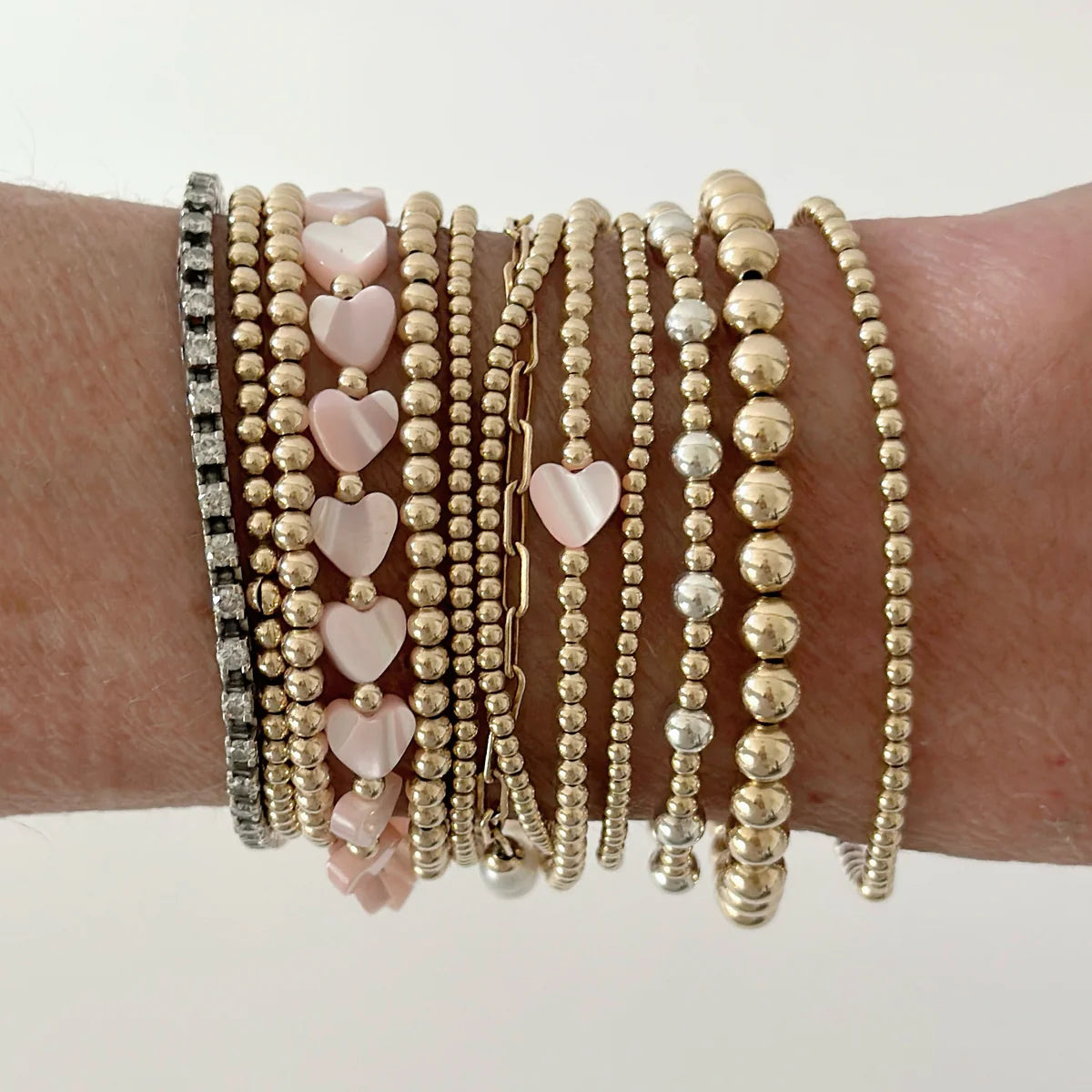 Pippa Bracelet Sweet Pink Heart