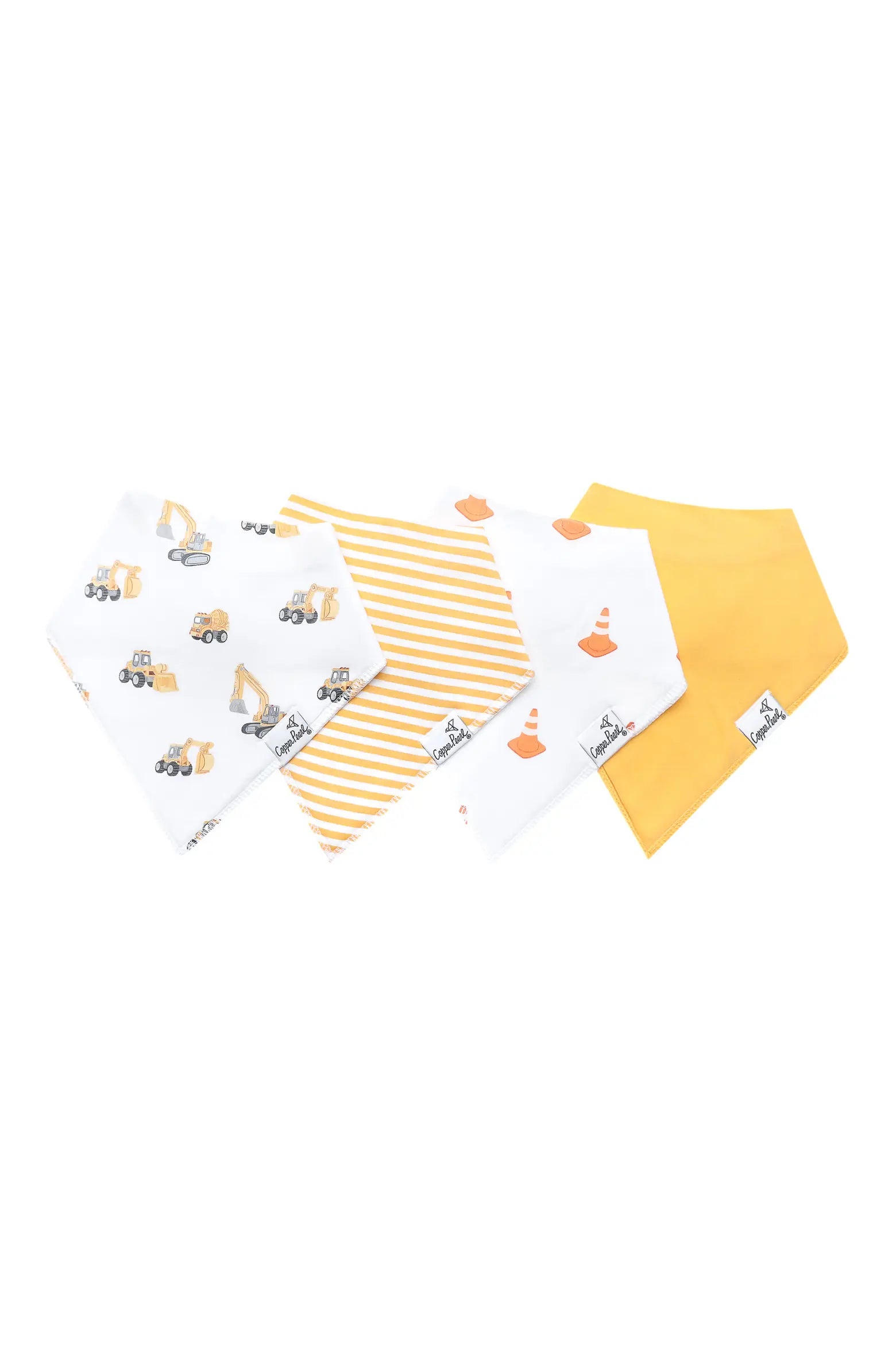 Bandana Bib Set of 4- Dozer