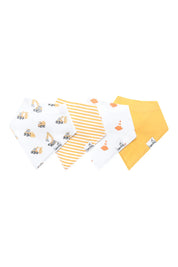 Bandana Bib Set of 4- Dozer