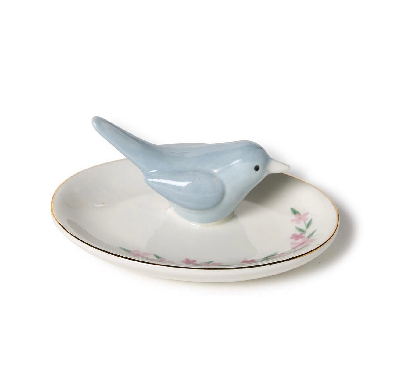 Ring Holder & Trinket Dish - Bluebird