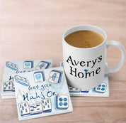 Stone Coaster / Get Your Mahjong On