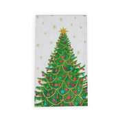 Caspari Guest Napkin - Merry And Bright