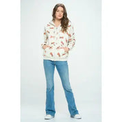 Zip Up Hoodie - Tiger