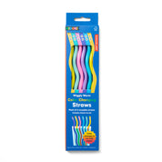 Kidoki WigglyWorm Colors hang Straws