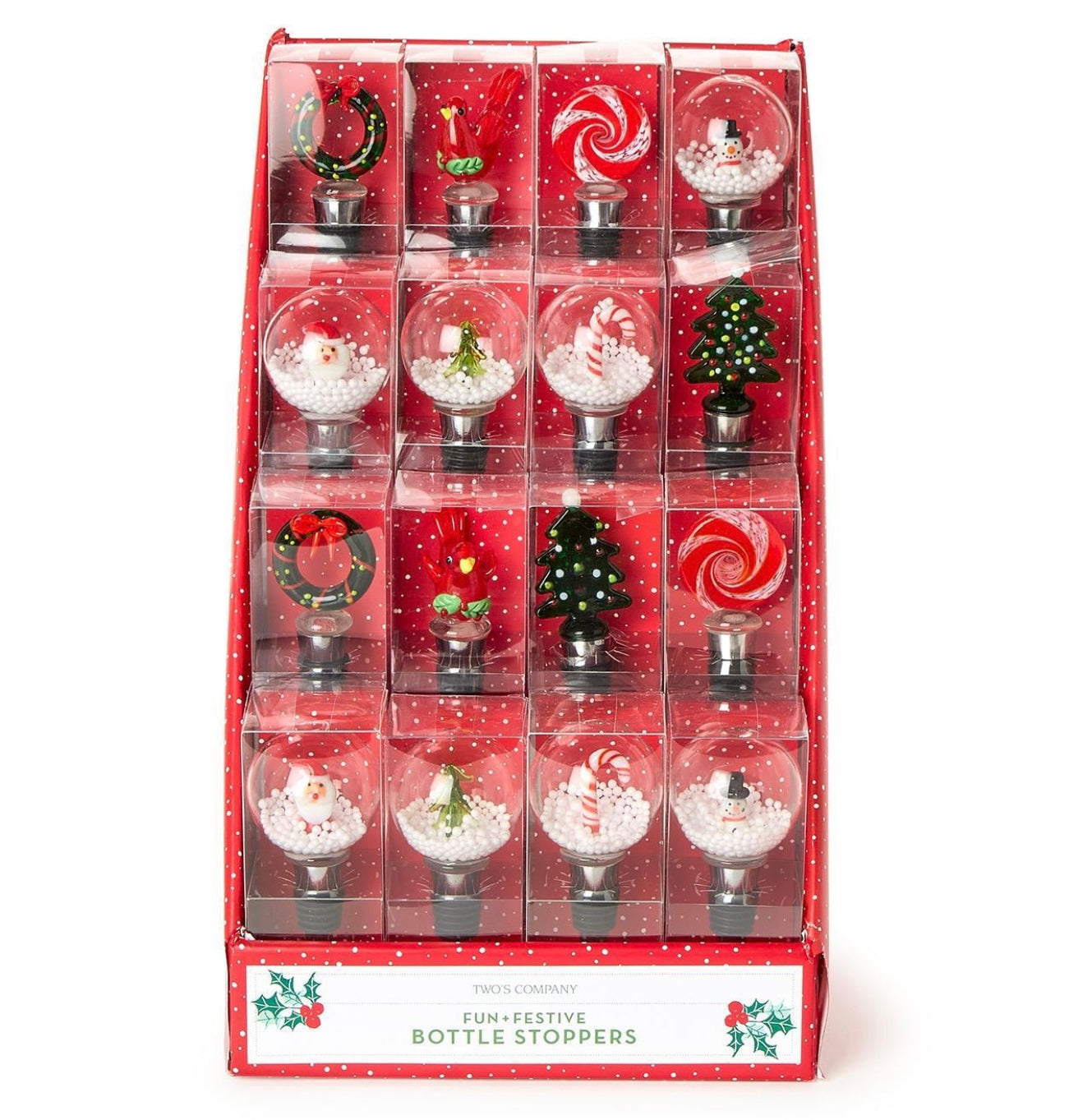 Christmas Spirits Wine Bottle Stopper
