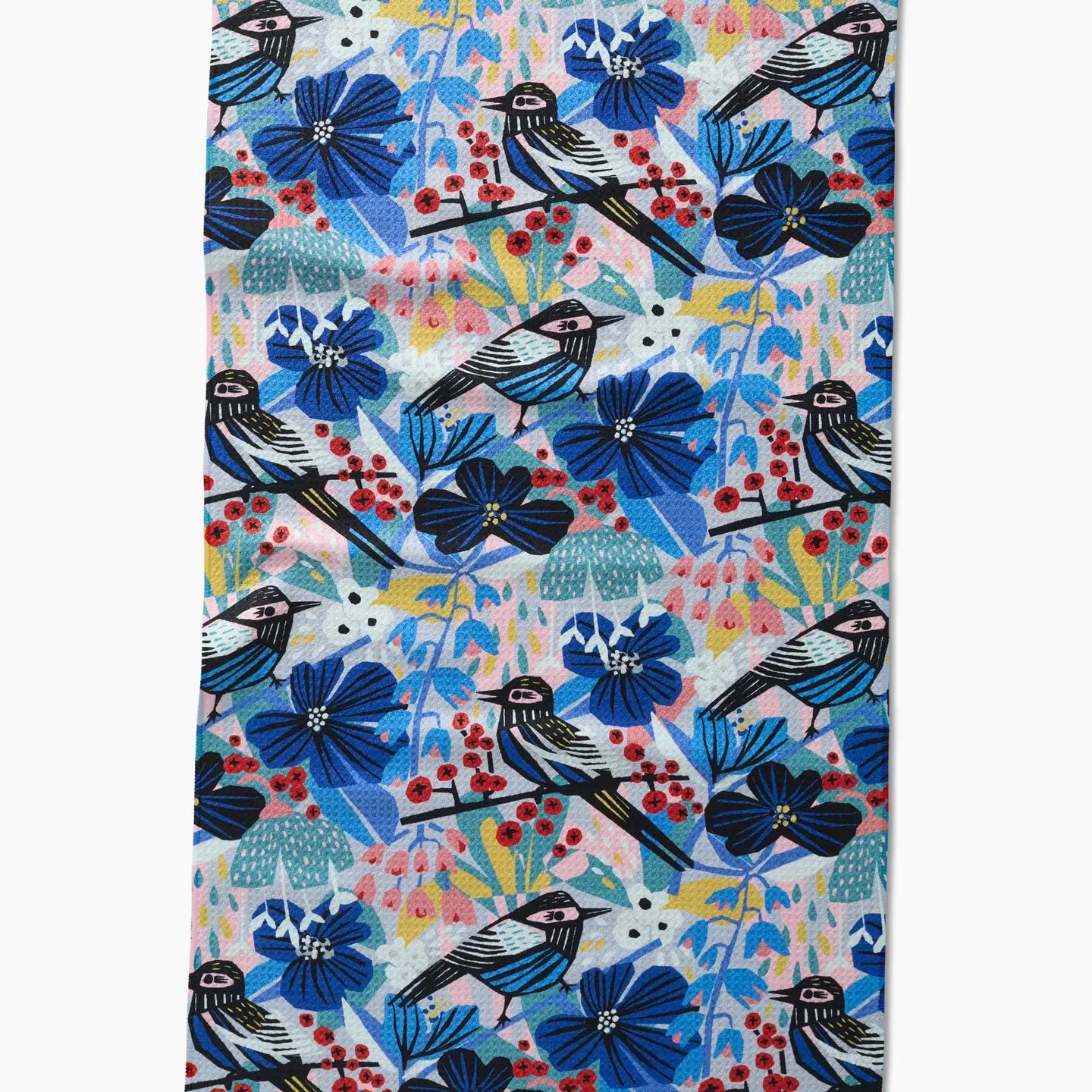 Tea Towel - Birds & Berries