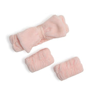 Head to Glow Spa Headband and Wristband Set