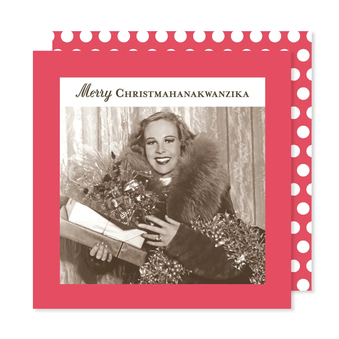 Cocktail Napkins- Christmahanakwanzika