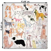 Stone Coaster / Adorable Dogs