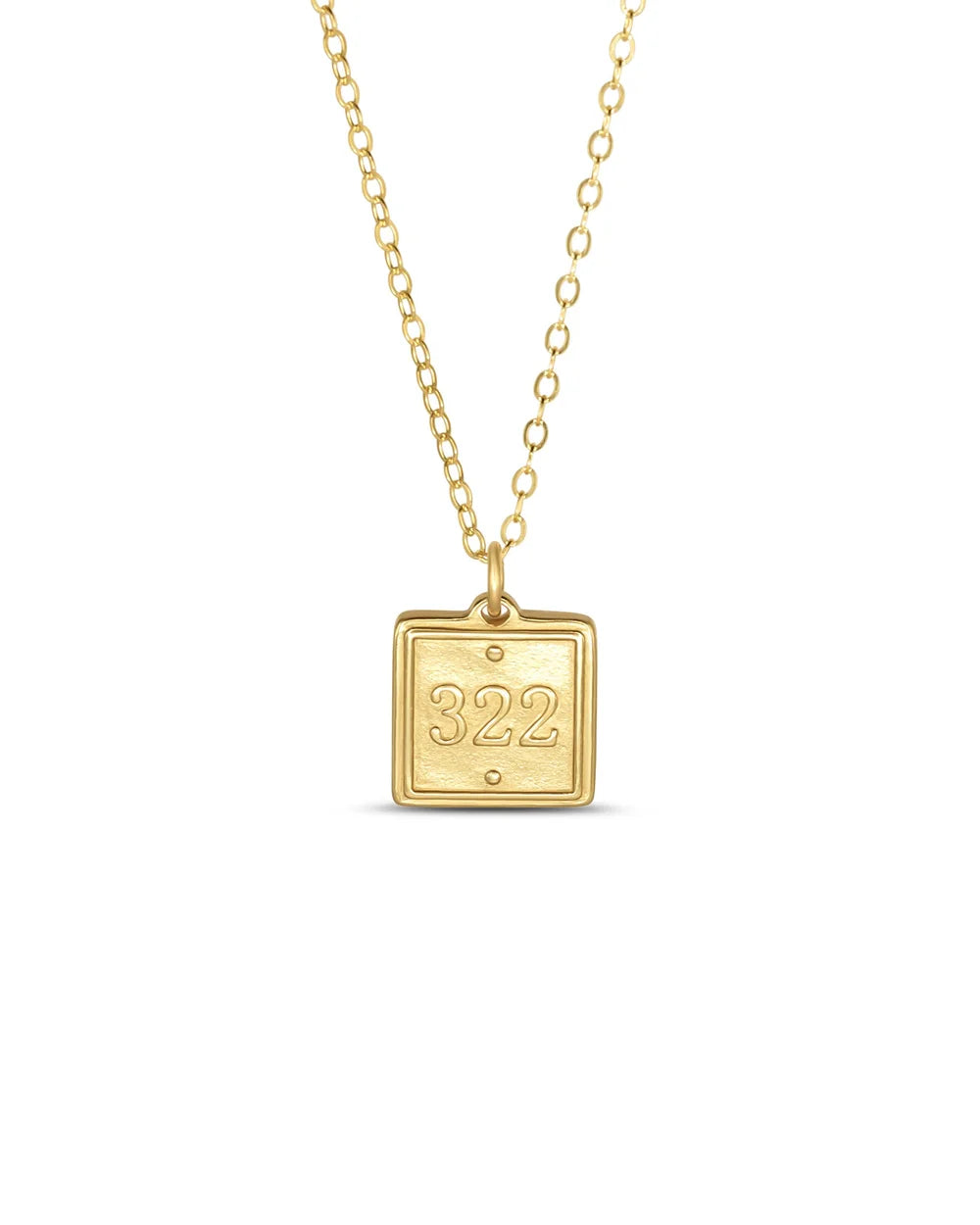 Petite Pendant Necklace/ Medium Lamentations 3:22