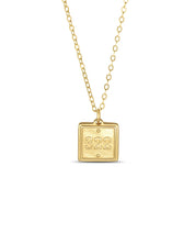 Petite Pendant Necklace/ Medium Lamentations 3:22