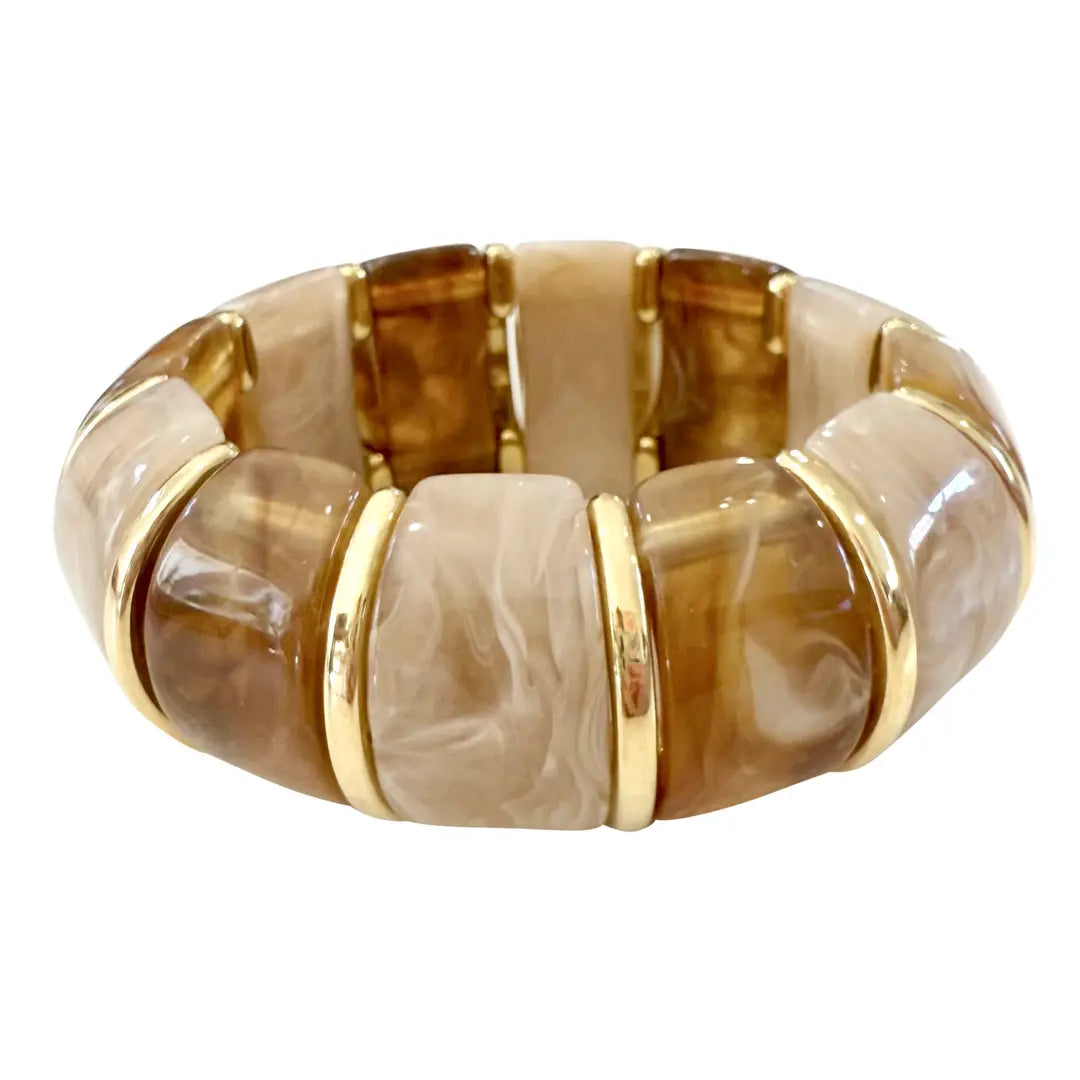Neva Bracelet - Taupe Mix