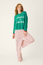 Martinis & Mistletoe Snuggle Sweater
