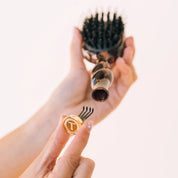 Mini Boar Brush - Tortoise