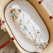 Knit Swaddle Blanket- Ace