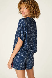 PJ Salvage Short Sleeve Tee - Bonjour Babe