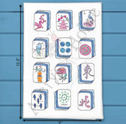 Kitchen Towel / Mahjong Tiles