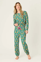 PJ Salvage Jogger Pants - Cheetah Bonitas Dreams