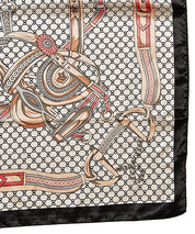 Chain Printed Square Scarf