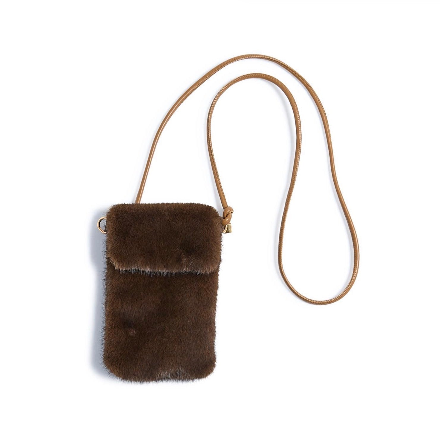Faux Fir Cross Body Bag Two Color Ways