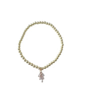 Single Charm Bracelet- Heart Tag