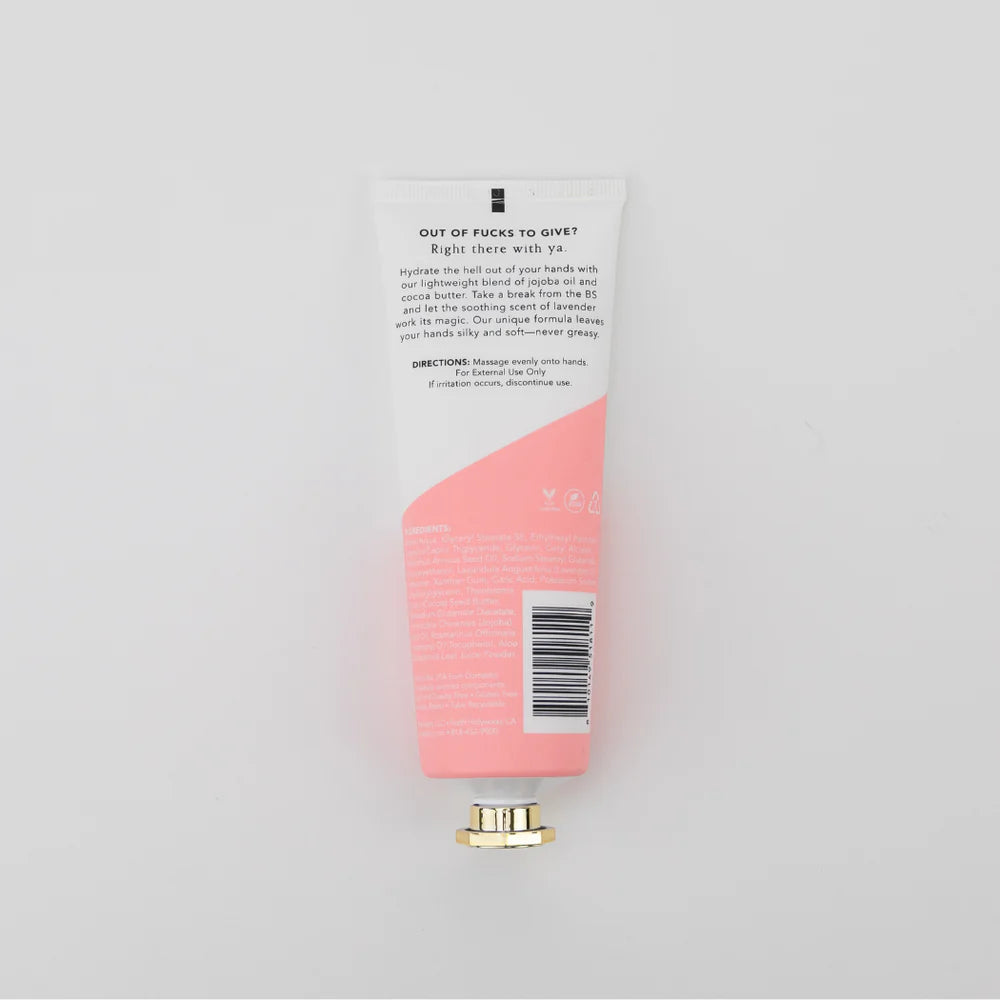 Hand Crème (Cream) Remaining F*cks