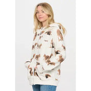 Zip Up Hoodie - Squirel