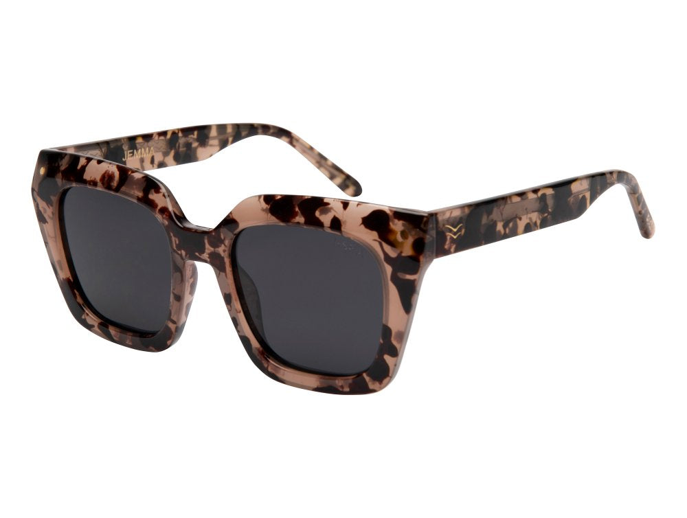 Sunglasses- Jemma - Blonde Tort/ Smoke Lens