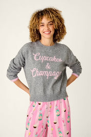 Cupcakes & Champagne Snuggle Sweater