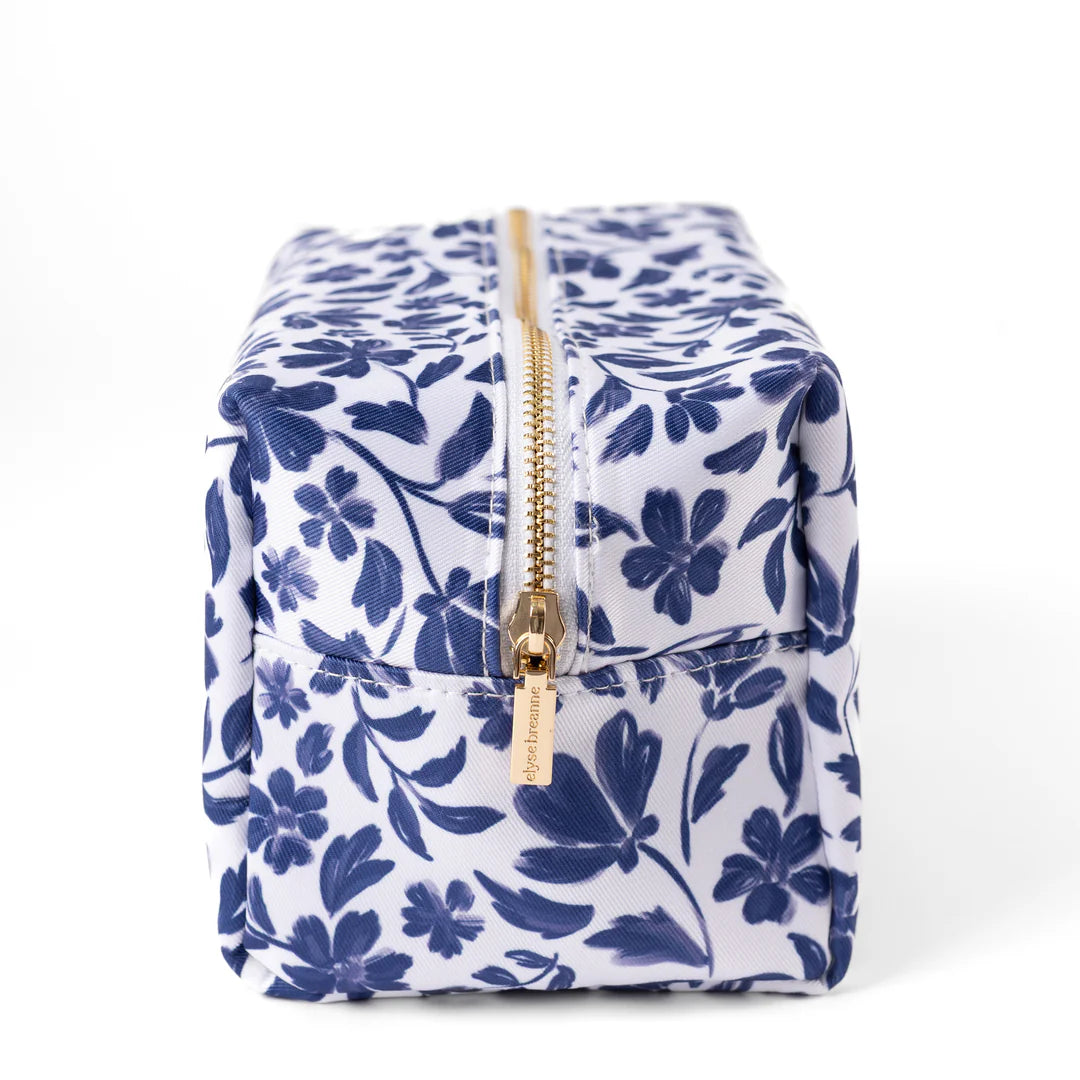 Cosmetic Bag - Porcelain Floral