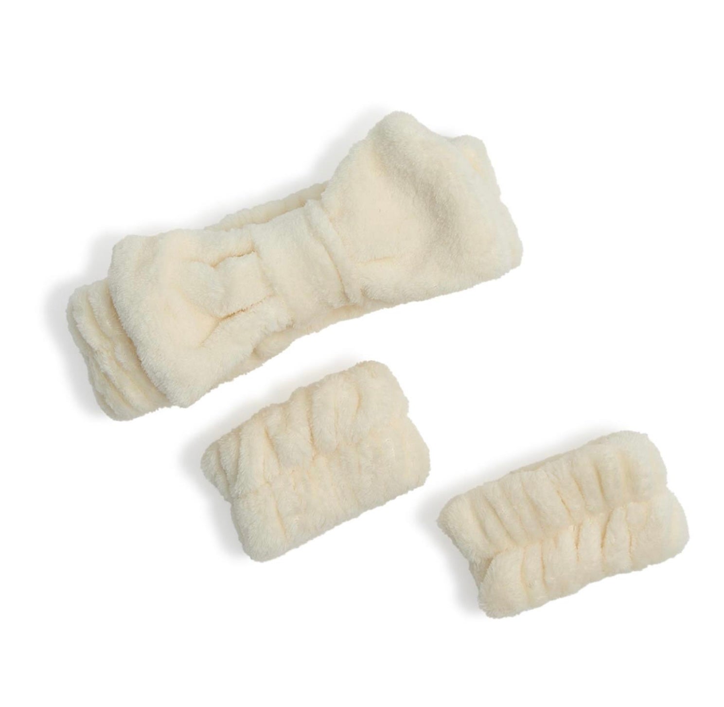 Head to Glow Spa Headband and Wristband Set