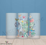 Frosted Glass / South Carolina Map
