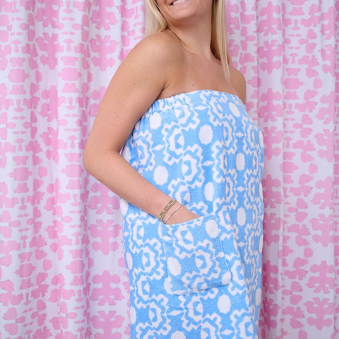 Laura Park - Aspen Chambray Bath Wrap