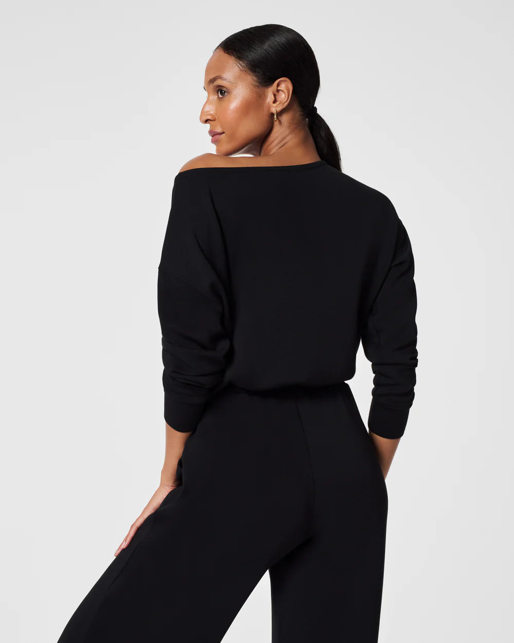 Spanx AirEssentials Off-Shoulder Jumpsuit