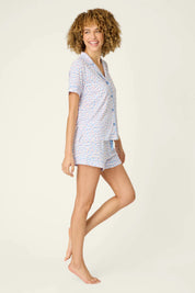 PJ Salvage - Animal Lover Leopard Print 3-Piece Shorts Set