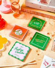 Tart by Taylor Snarky Orange Coasters - Set of 4