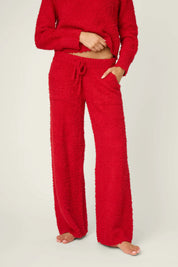 Boucle Bundle Up PJ Set / Samba Red