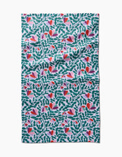 Tea Towel - Spring Wavy Leaves