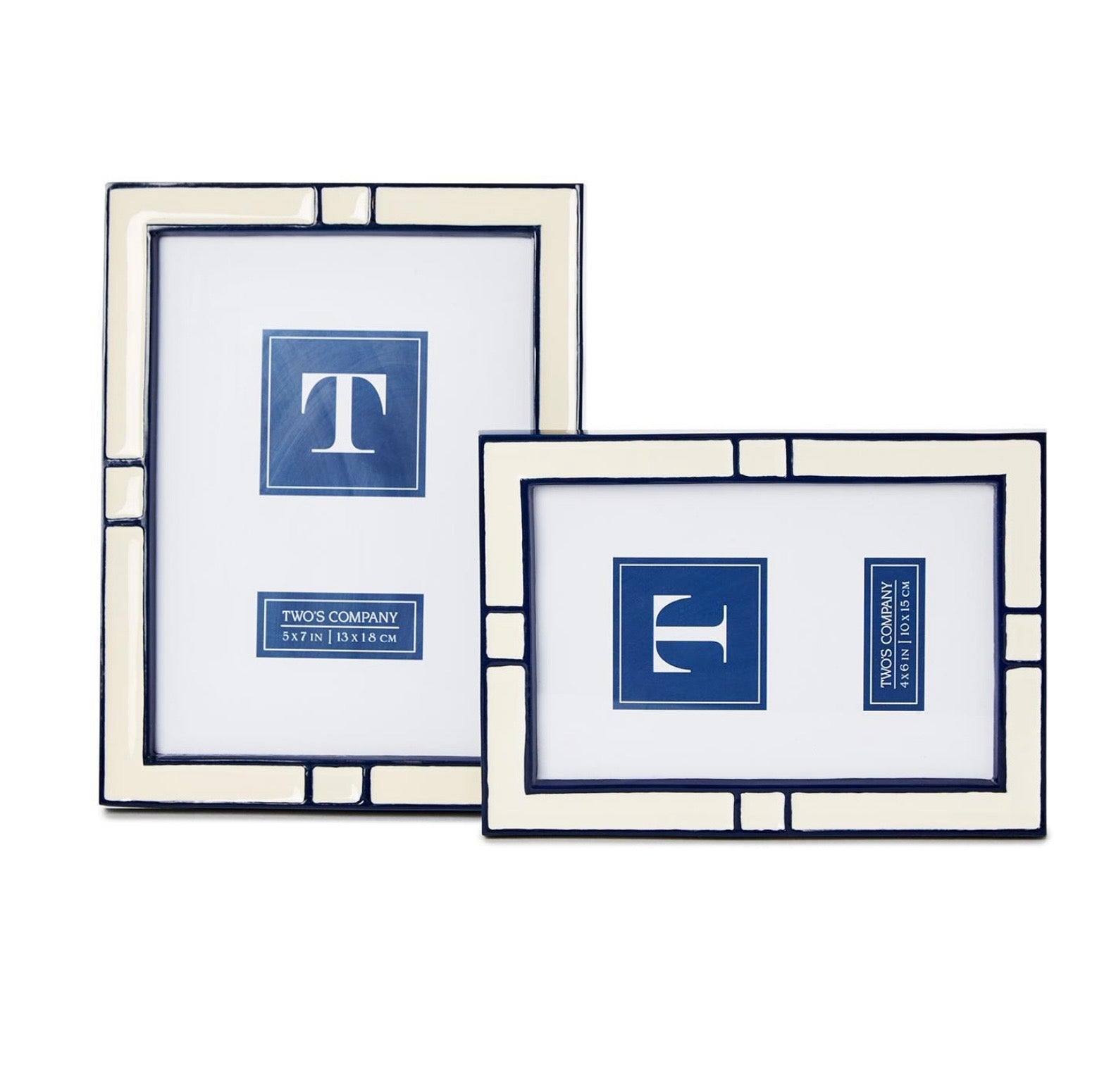 Navy & Cream Frame