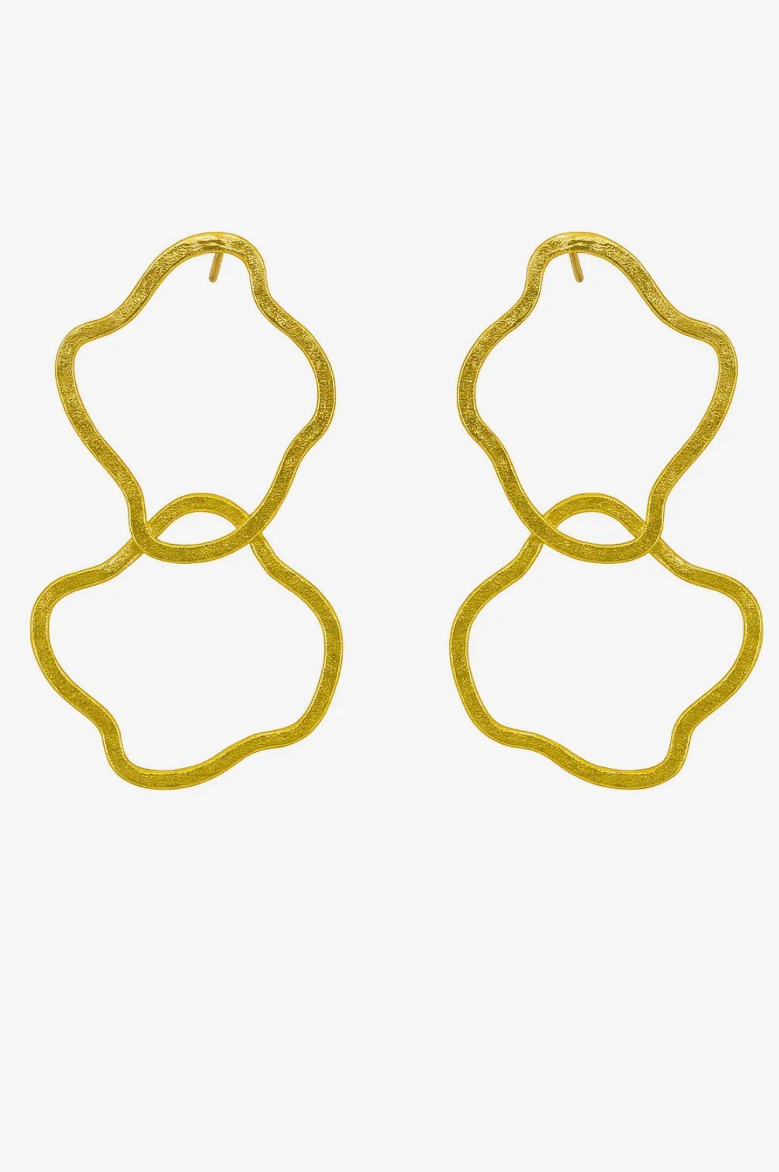 Brazilian Gold Diamantina Earrings