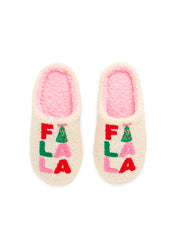 Fa La La Slippers / Ivory