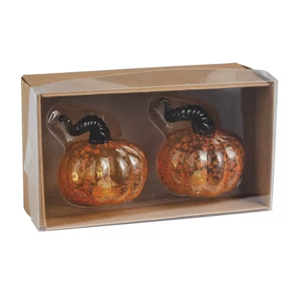 Orange Pumpkin Salt & Pepper Set