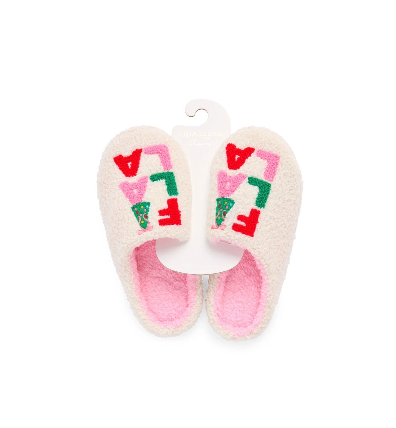 Fa La La Slippers / Ivory