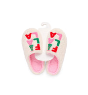Fa La La Slippers / Ivory